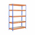 Miniatyrbillede 1 af 2: Hylder Simon Rack Bricoforte 1206-5 5 Hylder 1500 kg 200 x 120 x 60 cm
