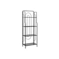 Miniatyrbillede 1 af 5: Hylder Home ESPRIT Sort Metal 60 x 27 x 160 cm