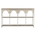 Miniatyrbillede 1 af 8: Hylder Home ESPRIT Hvid Natur Metal 159 X 36,5 X 91 cm