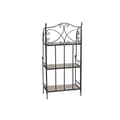 Miniatyrbillede 2 af 6: Hylder Home ESPRIT Sort Multifarvet Keramik jern 3 Hylder 54 x 29 x 121 cm 58 x 31,5 x 117 cm