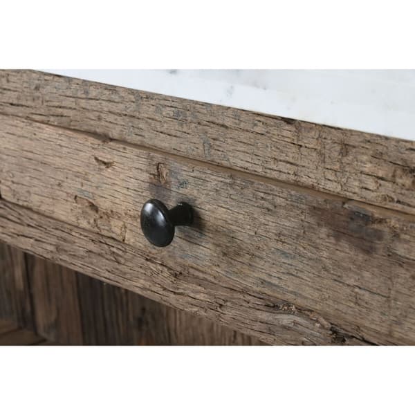 Køkken møbler Home ESPRIT Hvid Natur 120 x 60 x 97 cm 131 x 61,5 x 97 cm