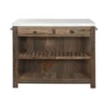 Miniatyrbillede 10 af 10: Køkken møbler Home ESPRIT Hvid Natur 120 x 60 x 97 cm 131 x 61,5 x 97 cm