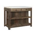 Miniatyrbillede 1 af 10: Køkken møbler Home ESPRIT Hvid Natur 120 x 60 x 97 cm 131 x 61,5 x 97 cm