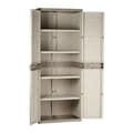 Miniatyrbillede 2 af 3: Skab Plastiken Titanium Plastik Harpiks (176 x 70 x 45 cm)