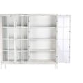 Miniatyrbillede 3 af 7: Hylder DKD Home Decor Hvid Sort Metal Mangotræ 170 x 45 x 200 cm