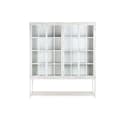 Miniatyrbillede 5 af 7: Hylder DKD Home Decor Hvid Sort Metal Mangotræ 170 x 45 x 200 cm