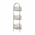 Miniatyrbillede 2 af 3: Hylder Gylden Metal 21,2 x 97 x 28,5 cm (4 enheder)