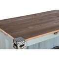 Miniatyrbillede 3 af 10: Hylder Home ESPRIT Turkisblå Himmelblå Metal Træ MDF 87 x 44 x 168,5 cm