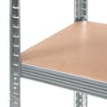 Pikkukuva 2 / 8: Hyllyt Greenblue GB378 180 x 90 x 40 cm Harmaa Galvanoitu teräs Puu MDF 75 Kg