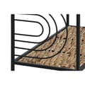 Pikkukuva 3 / 4: Hyllyt Home ESPRIT Musta Metalli Kuitu 50 x 25 x 88 cm
