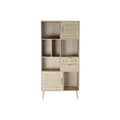 Pikkukuva 6 / 6: Hyllyt Home ESPRIT Luonnollinen Paolownia wood Puu MDF 90 x 37 x 189 cm