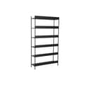 Pikkukuva 1 / 6: Hyllyt Home ESPRIT Musta Metalli 100 x 30 x 180 cm