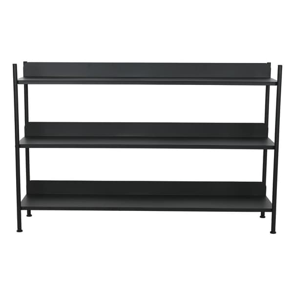 Hyllyt Home ESPRIT Musta Metalli 120 x 30 x 76 cm
