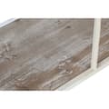 Pikkukuva 5 / 8: Hyllyt Home ESPRIT Valkoinen Luonnollinen Metalli 159 X 36,5 X 91 cm