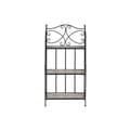 Pikkukuva 6 / 6: Hyllyt Home ESPRIT Musta Monivärinen Keraminen Rauta 3 Hyllyt 54 x 29 x 121 cm 58 x 31,5 x 117 cm