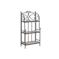 Pikkukuva 1 / 6: Hyllyt Home ESPRIT Musta Monivärinen Keraminen Rauta 3 Hyllyt 54 x 29 x 121 cm 58 x 31,5 x 117 cm