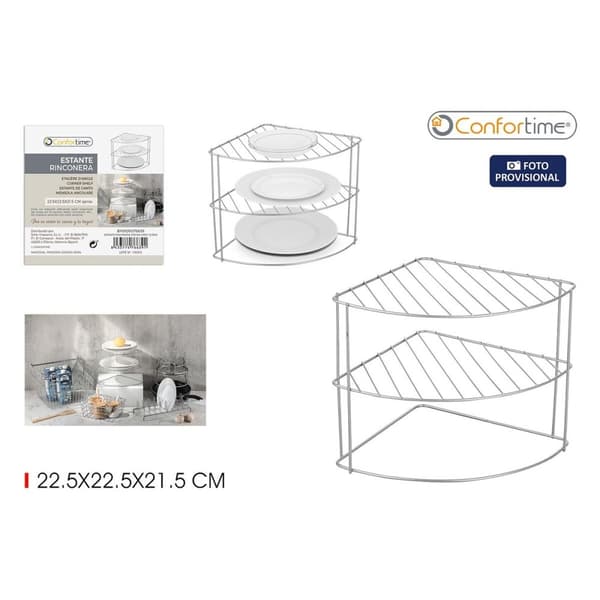 Kulmahylly Confortime 22,5 x 22,5 x 21,5 cm (10 osaa)