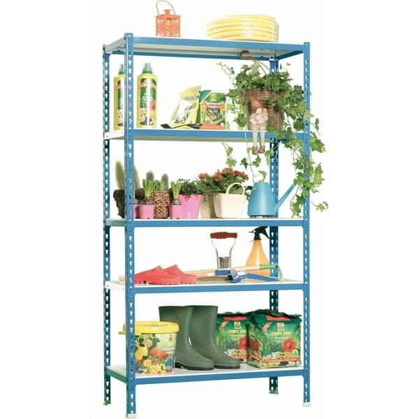 Hyllyt Simon Rack Simonclick 5/400 Metalli 180 x 90 x 40 cm 5 Hyllyt