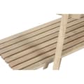 Miniatyrbillede 3 af 6: Hylder Home ESPRIT Natur Mangotræ Træ MDF 130 x 35 x 160 cm