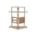 Miniatyrbillede 2 af 6: Hylder Home ESPRIT Natur Mangotræ Træ MDF 130 x 35 x 160 cm