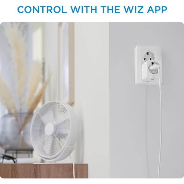 WiZ Smart Plugg WiFi m/strømmåling