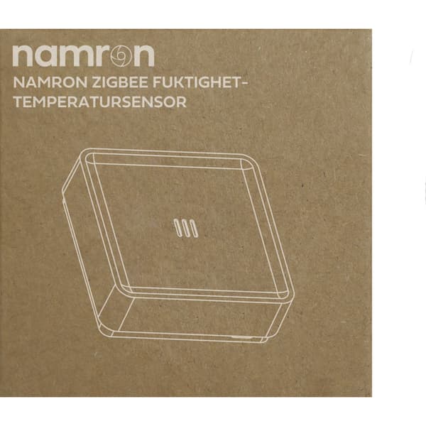 Namron Zigbee fuktighet og temperatursensor