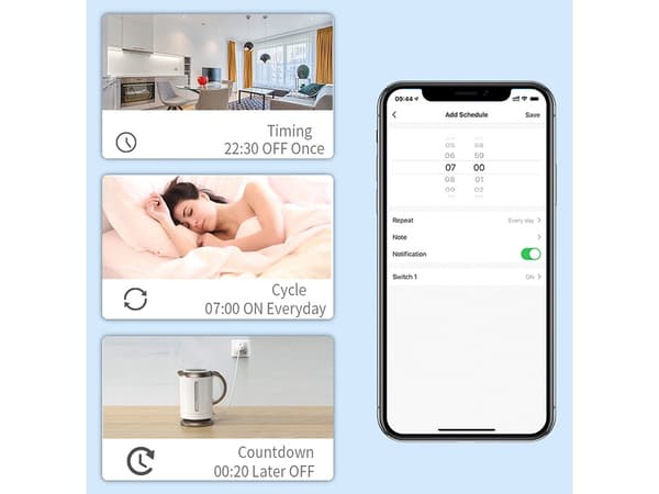 Smart Plug / Eluttag Adapter - Uttag med Wifi