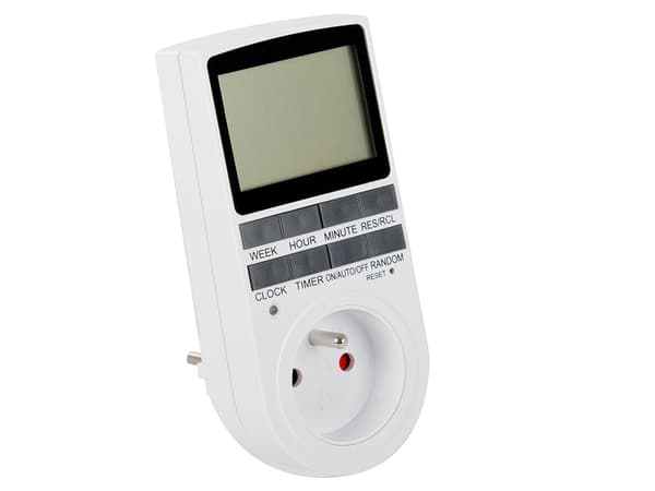 Strömbrytare med Timer - Automatiskt på/av stängning