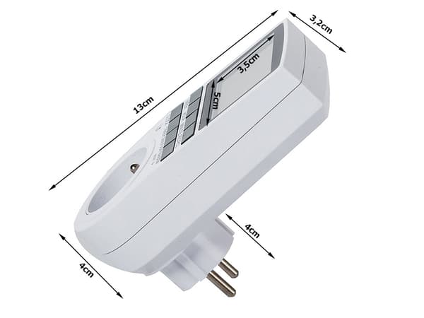 Strömbrytare med Timer - Automatiskt på/av stängning