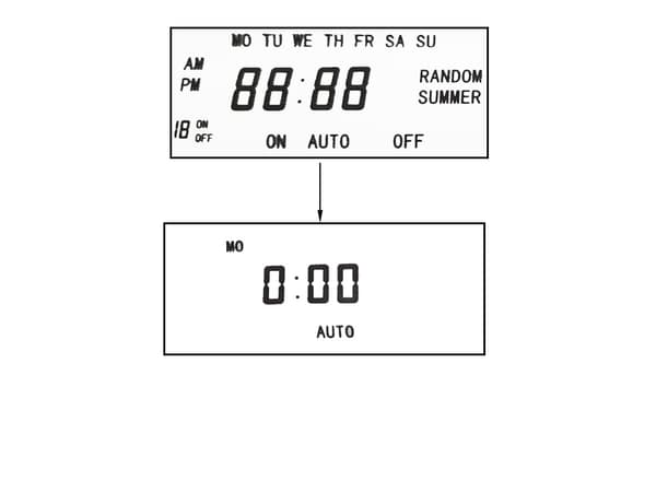 Strömbrytare med Timer - Automatiskt på/av stängning