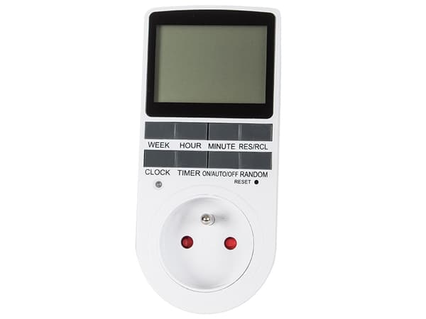 Strömbrytare med Timer - Automatiskt på/av stängning