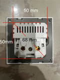 Pikkukuva 4 / 7: OBOSOE pistorasia USB:llä ja Type-C:llä – Schuko Pistorasia 5V 2.1A, monipistorasia matkapuhelimelle, tabletille, PC:lle