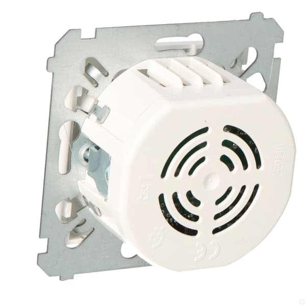 Drejedæmper til dæmpbare LED'er, 230V, 5-215W, 4-leder installation, hvid Simon54