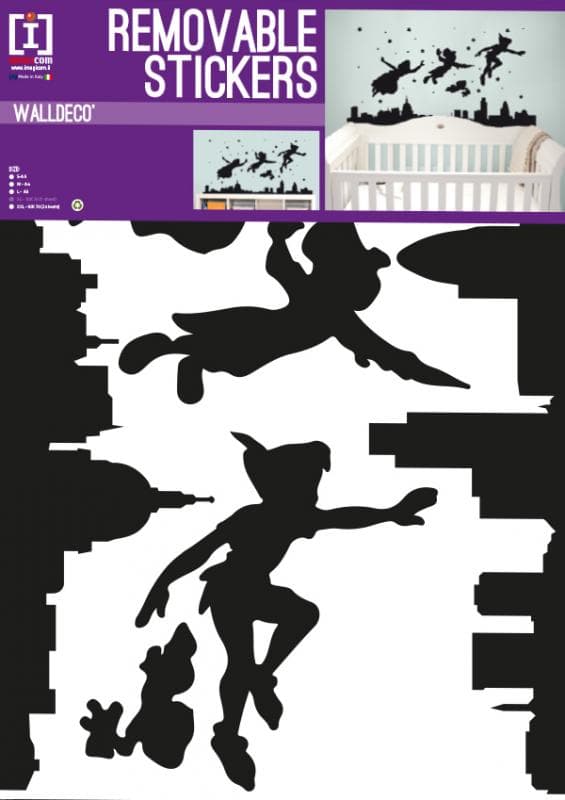 Peter Pan wallsticker / vægdekor