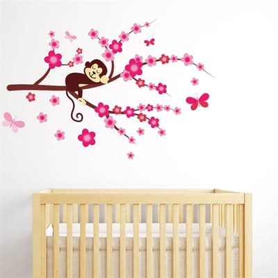 Abe gren til piger - wallstickers