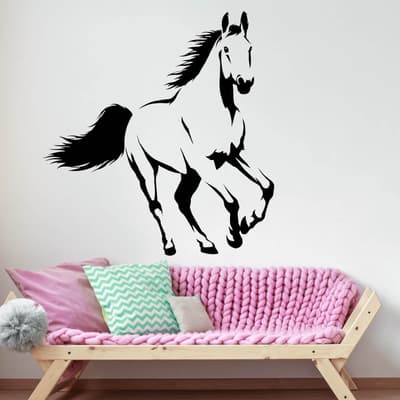 Wallstickers - Flot hest i galop