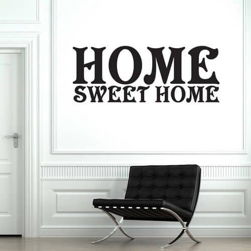 Sweet Home - wallstickers