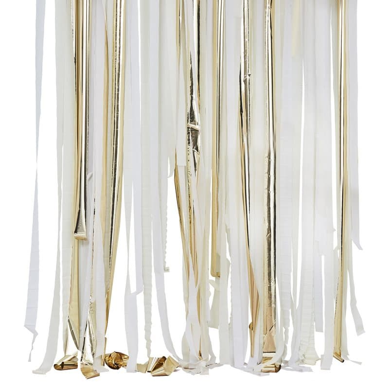 Draperi Tassel Guldmetallic