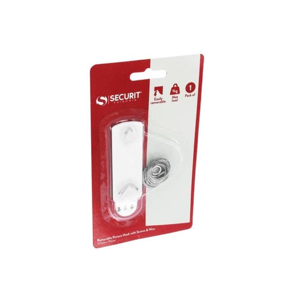 Securit Removable Stick On Hook