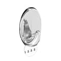 Miniatyrbillede 1 af 2: Securit Chrome Oval Stick On Hook