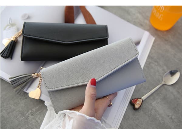 Lommebok I Konvolutt Veske I Clutch