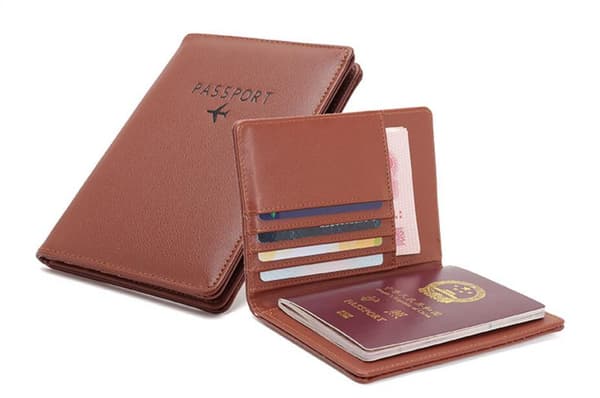 RFID reseplånbok i tre färger