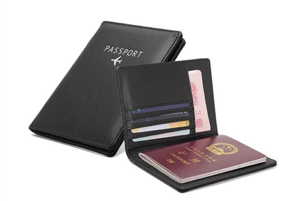 RFID reseplånbok i tre färger Svart One-size