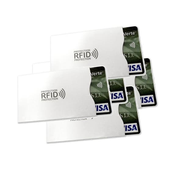 5st RFID-skydd. Skydda dina kredit- och bankkort från skimming