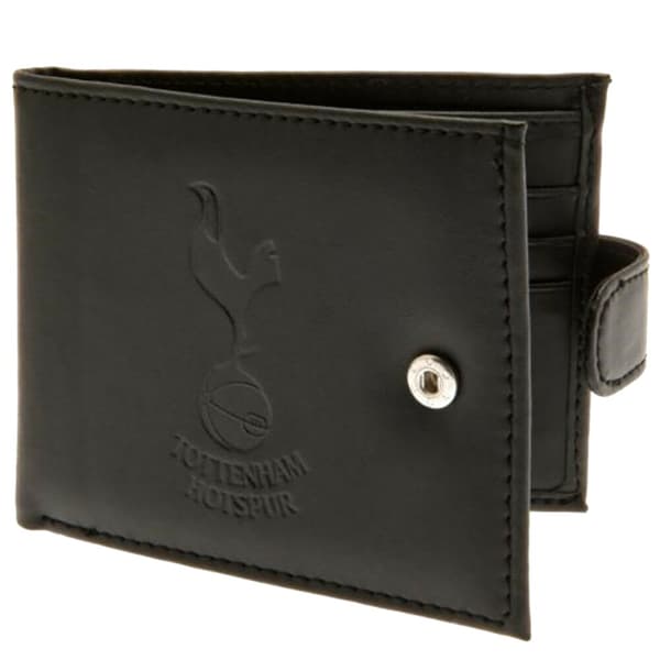 Tottenham Hotspur FC Officiell RFID-präglad läderplånbok Black One Size