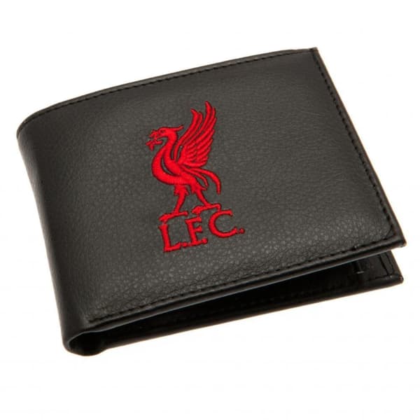 Liverpool FC Broderad plånbok Black/Red One Size