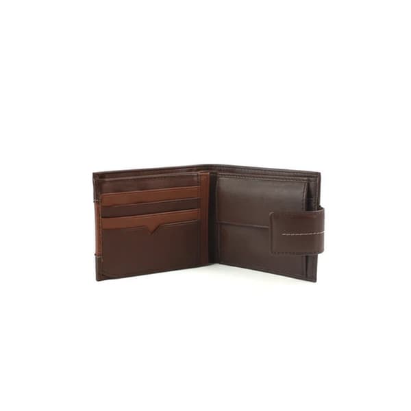 Eastern Counties Leather Andrew tri-fold plånbok Brown/Tan One size