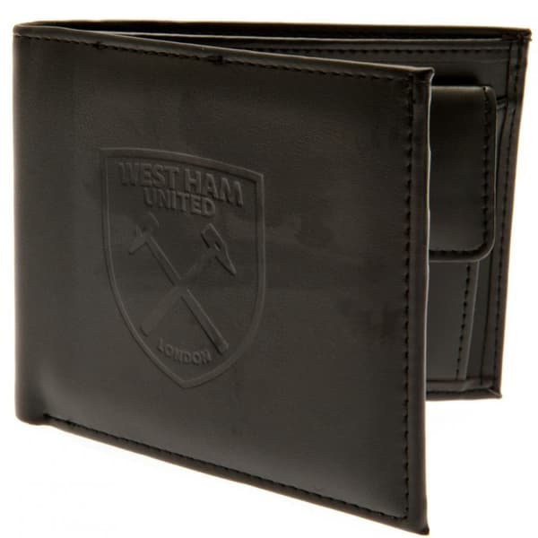 West Ham United FC Debossed Wallet Brown One Size