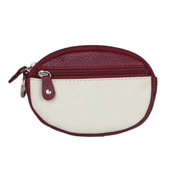 Eastern Counties Leather Tori myntbörs för damer/damer Burgundy One Size