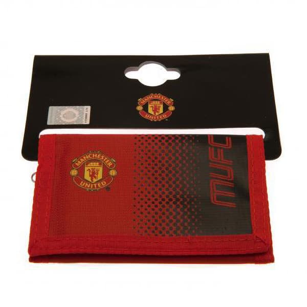 Manchester United FC Touch Fastening Fade Design Nylon pung